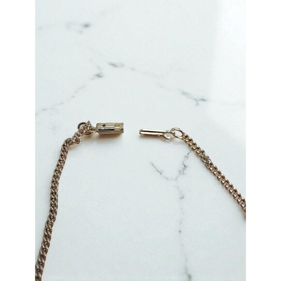 Vintage 1950s–1970s Sacred Heart Medal Necklace – 18" Gold-Tone Chain – Made in - Picture 8 of 8